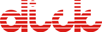 Logo von Dick & Figli SA mit dem Text «tecnica e arredamenti per l’ufficio e l’industria»